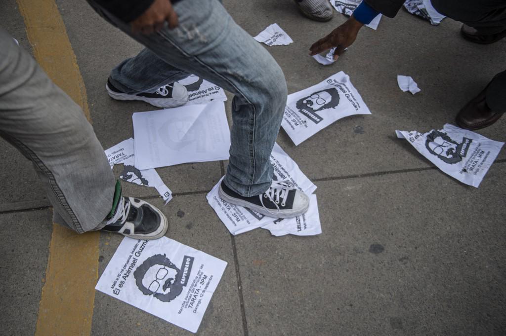 Algunos peruanos celebraron la muerte del exlíder guerrillero.