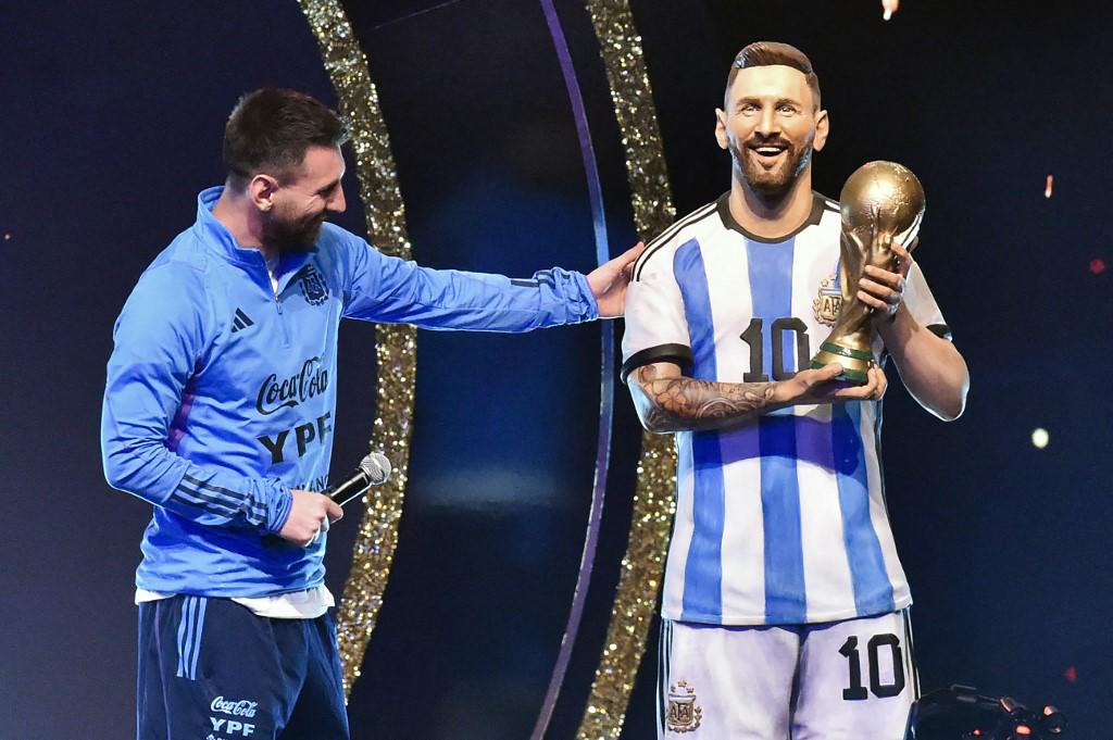 Lionel Messi fue homenajeado por la Conmebol.