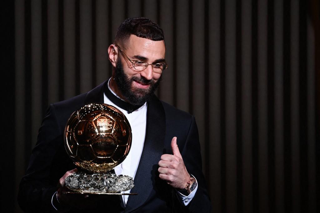 Karim Benzema ganó por primera vez el Balón de Oro.