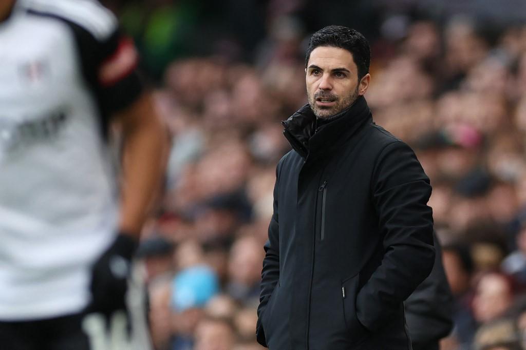 Mikel Arteta, DT del Arsenal, evidenció su malestar tras la derrota.