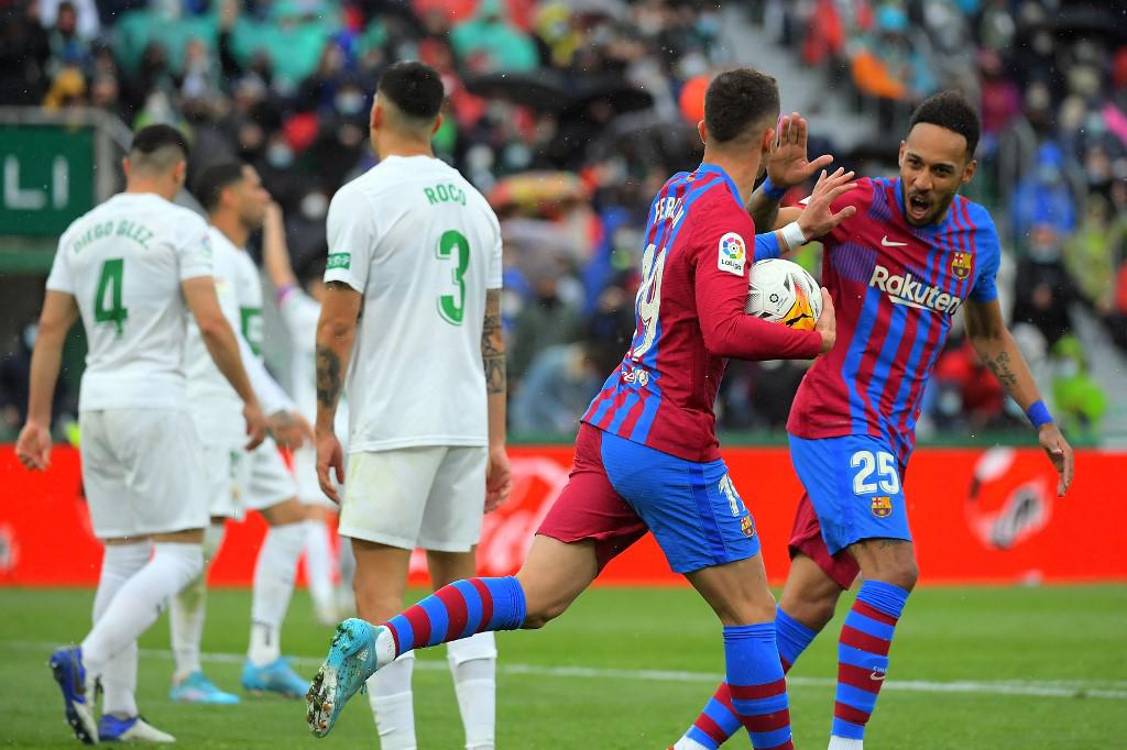 Ferran Torres le dio el empate parcial al Barcelona.