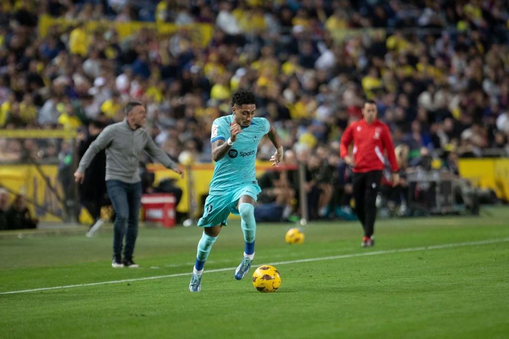 Raphinha no ha mostrado su mejor versión en el FC Barcelona.