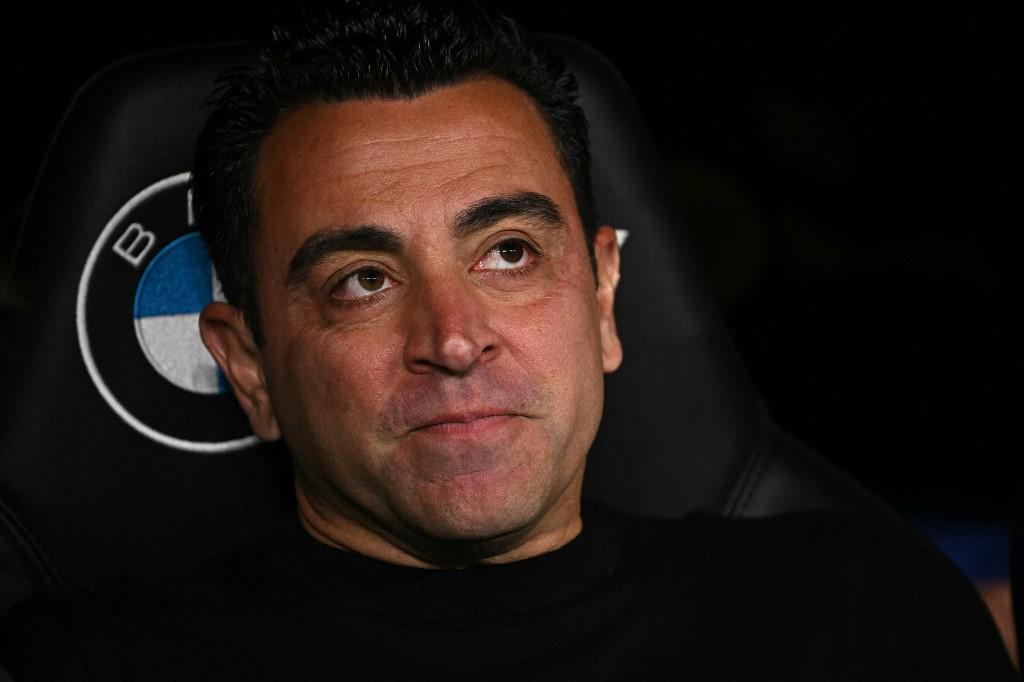 La cara de tristeza de Xavi tras la derrota del Barcelona ante Real Madrid.
