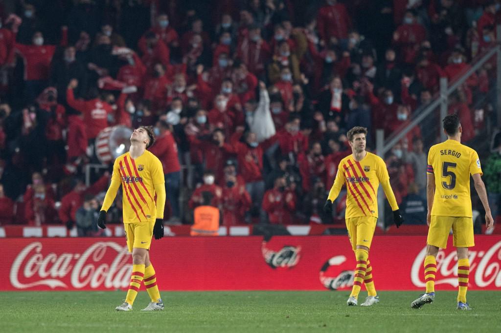 En la plantilla del Barcelona lamentaron el empate que sufrieron en el minuto 89.