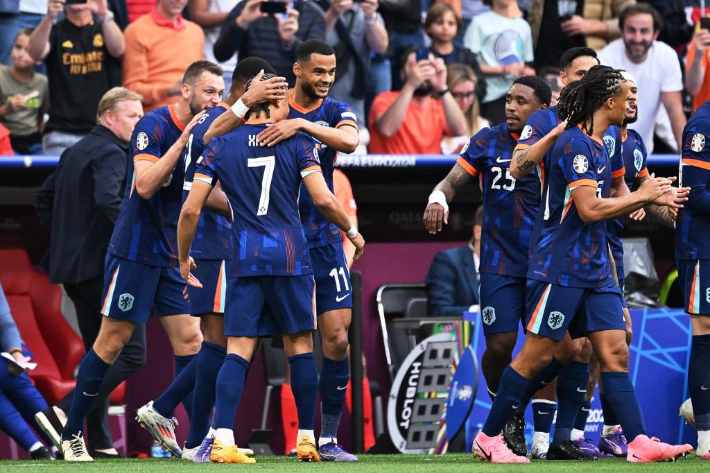 Cody Gakpo se encargó de abrir el mercador en el Países Bajos vs Rumania.