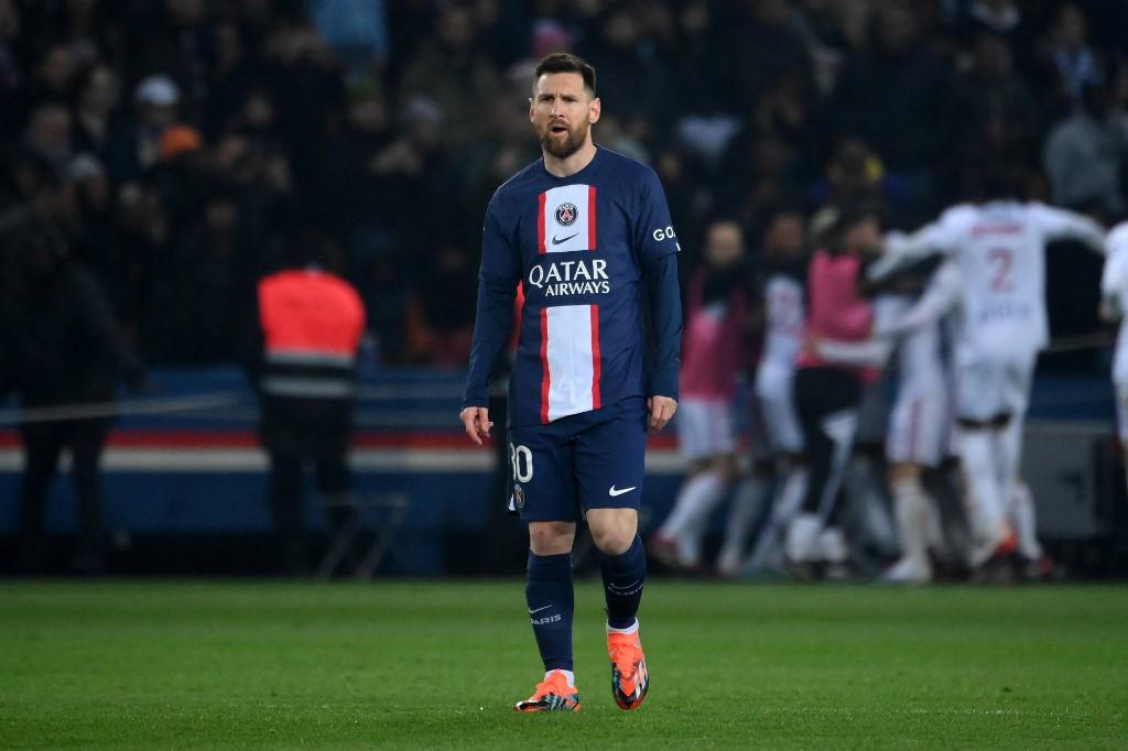 Lionel Messi ha sido objeto de abucheos por parte de la afición del PSG.