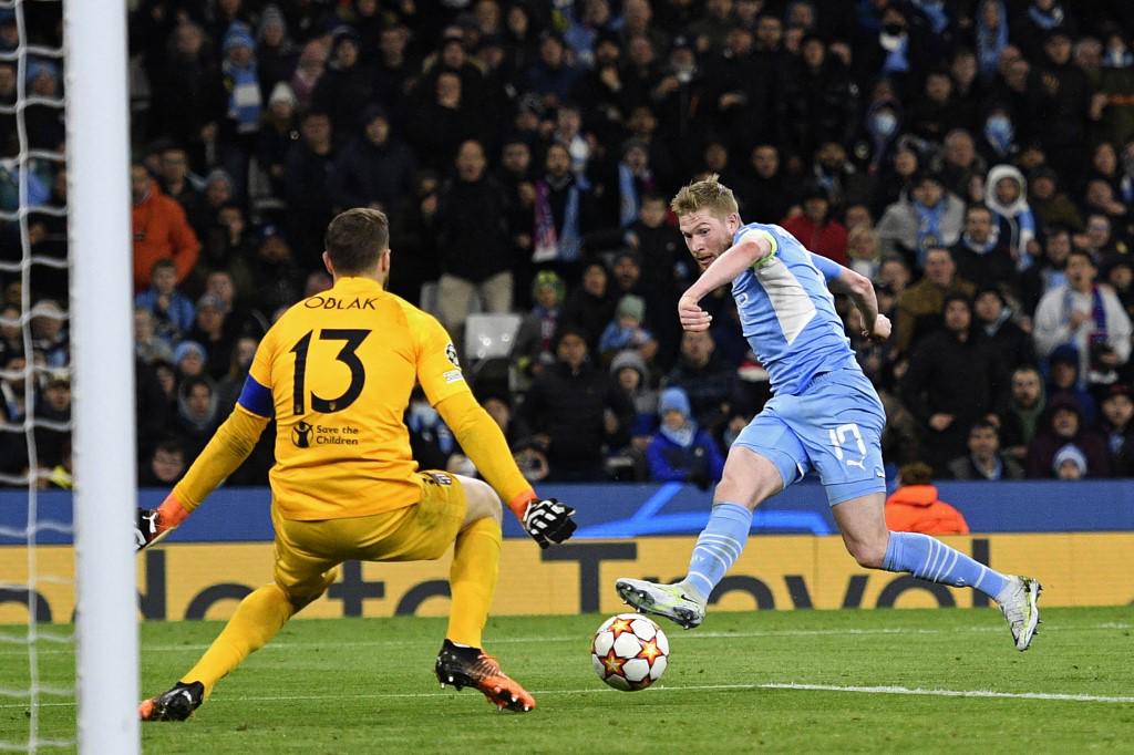 Kevin De Bruyne fue el héroe del Manchester City al marcar el gol de la victoria ante Atlético de Madrid.