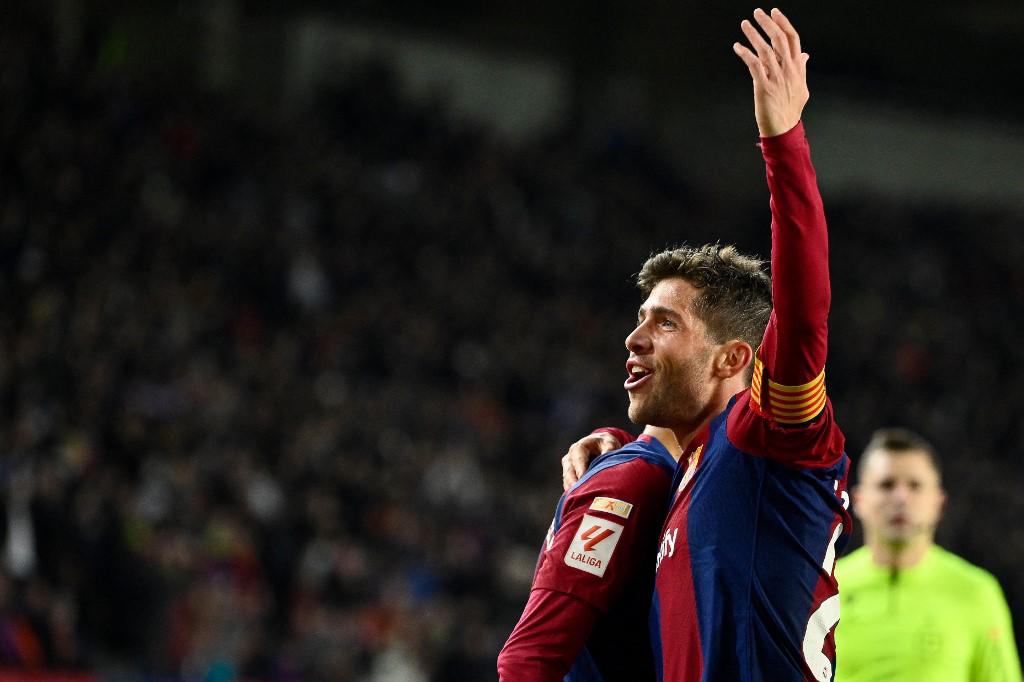 Sergi Roberto fu el MVP del juego Barcelona vs Almería al marcar un doblete.
