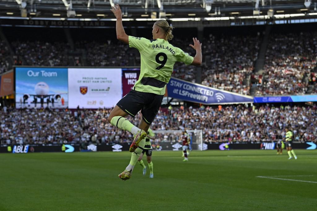 Doblete de Haaland le da triunfo al Manchester City en inicio de la Premier League