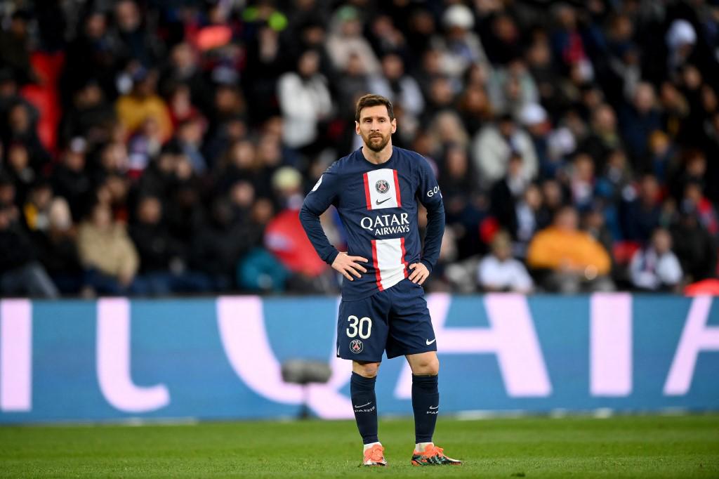 Messi y su decepción tras ser abucheado y derrotado este domingo.