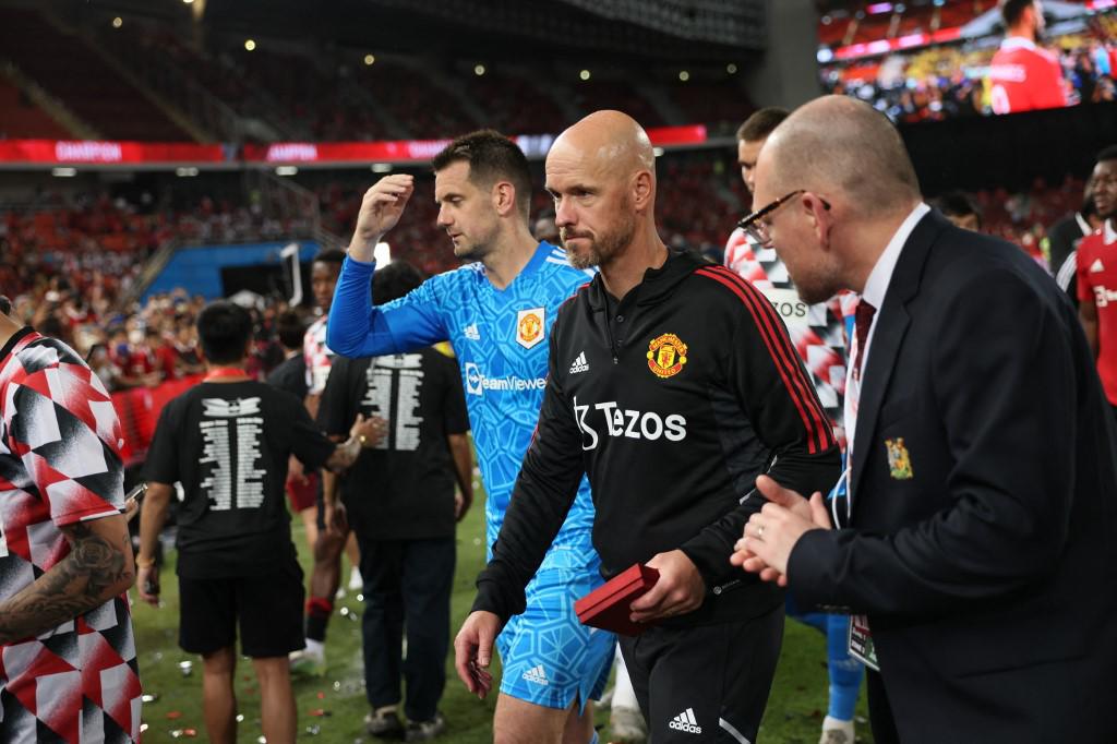 Erik Ten Hag debutó con pie derecho como DT del Manchester United.