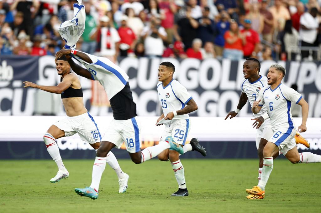 Los panameños celebraron por todo lo alto el pase a la final de la Copa Oro 2023.