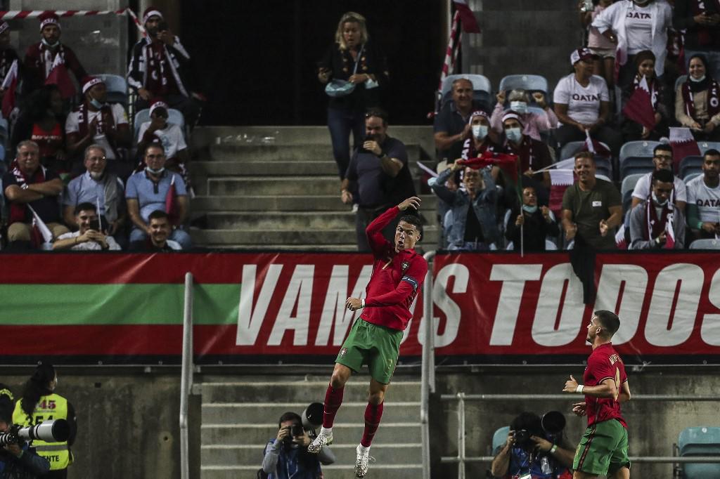 Cristiano Ronaldo sigue marcando goles con la selección de Portugal.