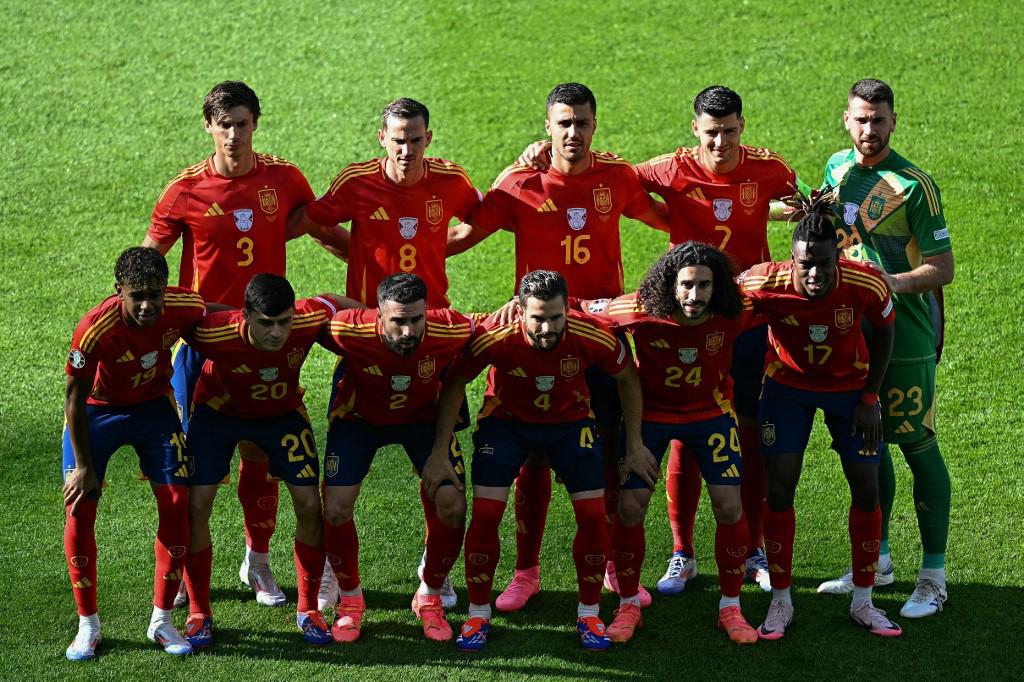 El 11 titular de España que enfrentó a Croacia por el Grupo B de la Eurocopa 2024.
