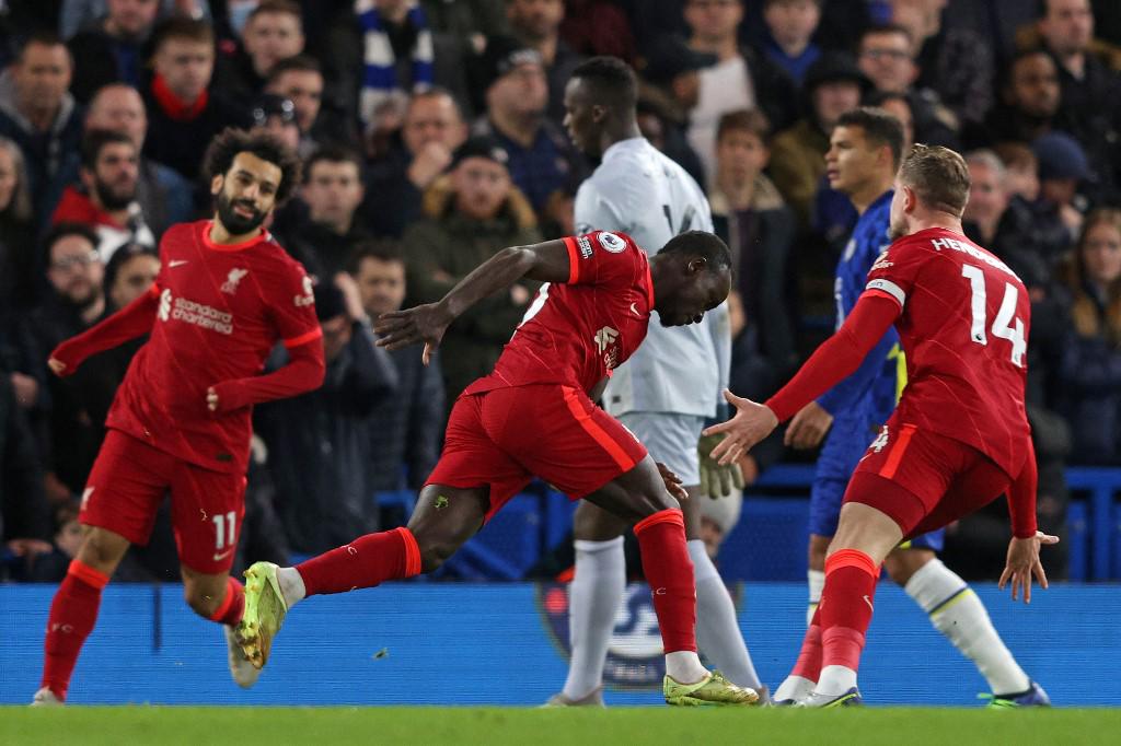 Liverpool se puso en ventaja 2-0 gracias a los goles de Sadio Mané y Mohamed Salah.