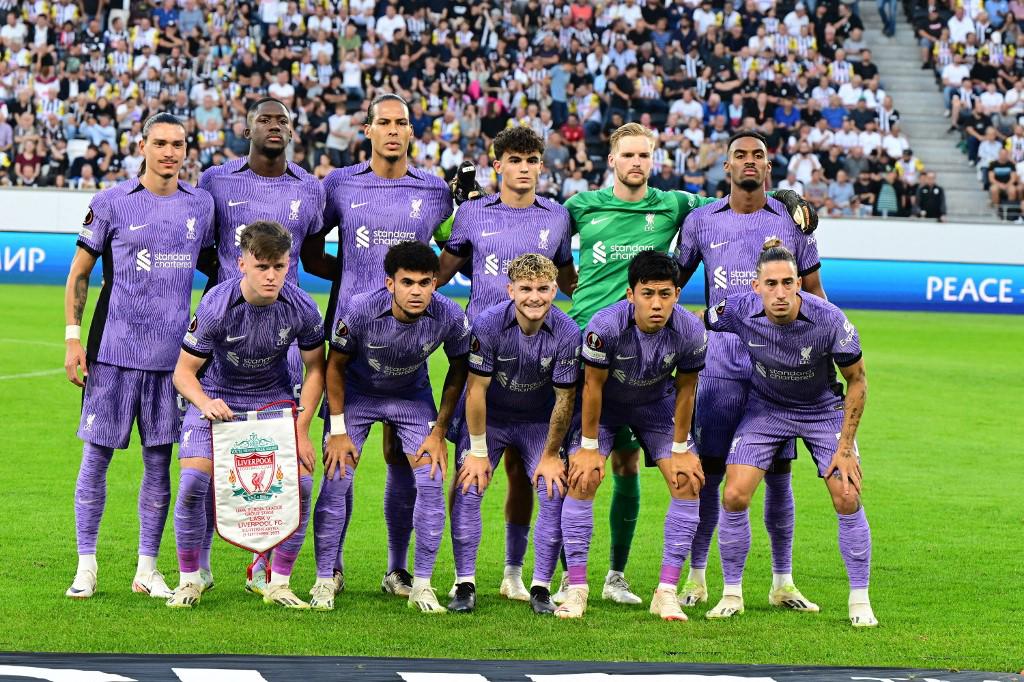 El 11 titular del Liverpool que enfrentó al LASK