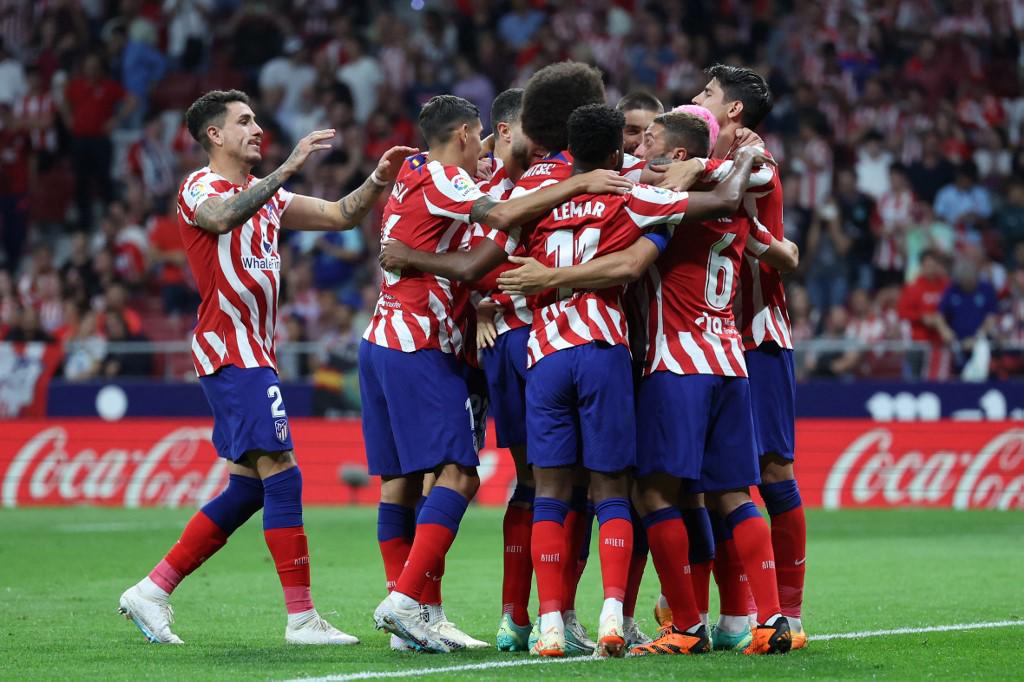Atlético de Madrid goleó 5-1 al Cádiz y ya es segundo en la tabla de posiciones.