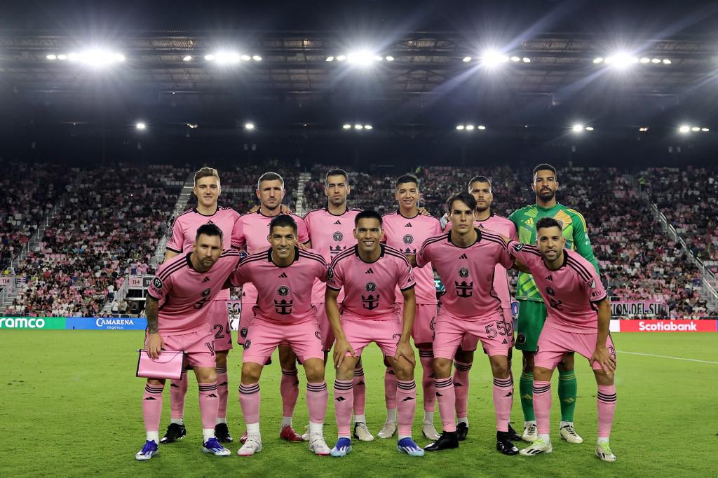 El 11 titular del Inter Miami que venció 3-1 al Nashville por la vuelta de octavos de final de la Copa de Campeones de Concacaf.