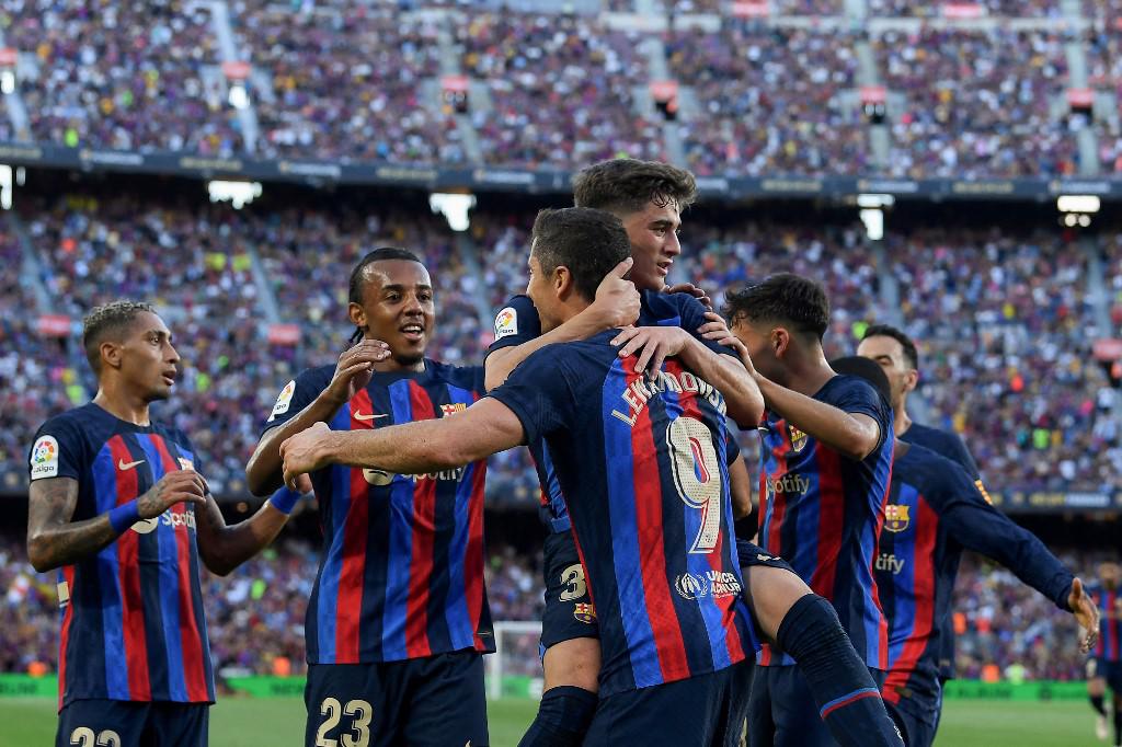 El FC Barcelona sumó su segunda victoria consecutiva en la Liga-.