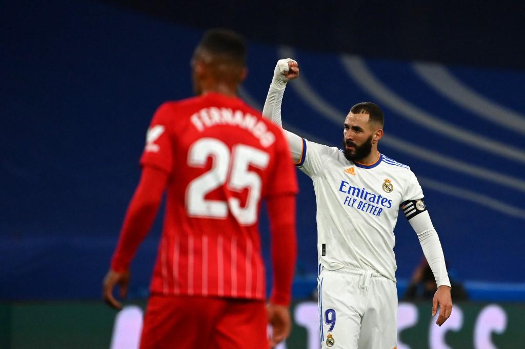 Karim Benzema se encargó de marcar el tanto del empate.