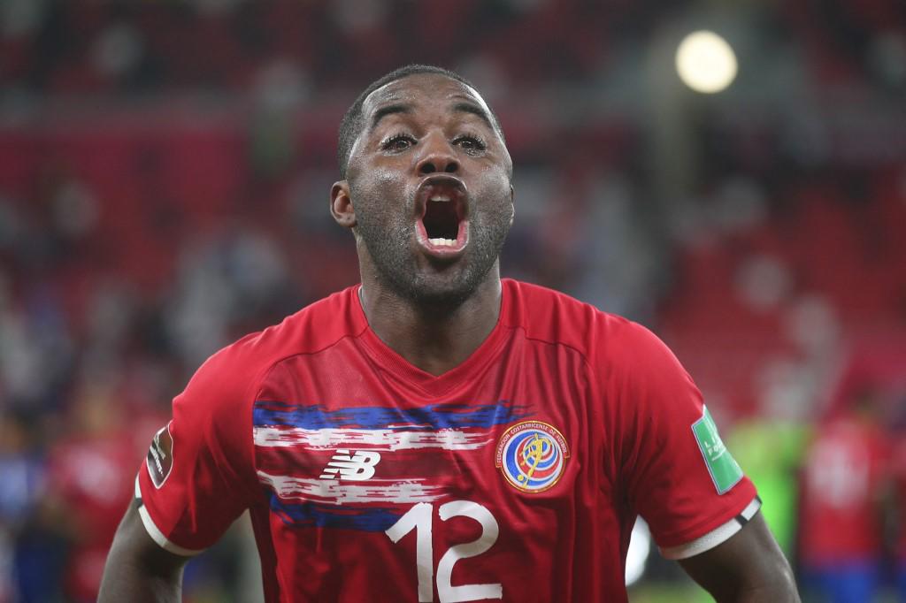 Joel Campbell anotó el único gol del partido y fue el héroe de Costa Rica.
