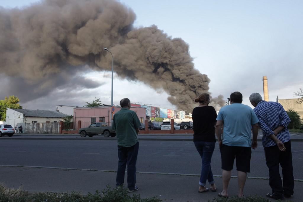 Rusia bombardea el puerto ucraniano de Odesa