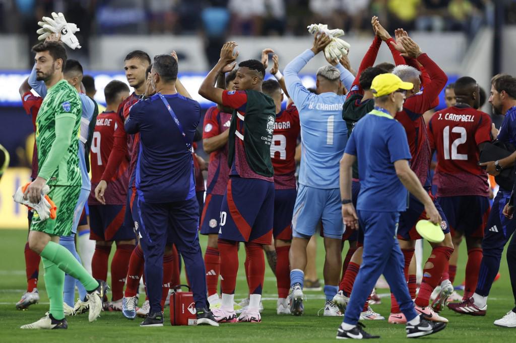 Costa Rica le sacó por primera en la historia un punto a la selección de Brasil.