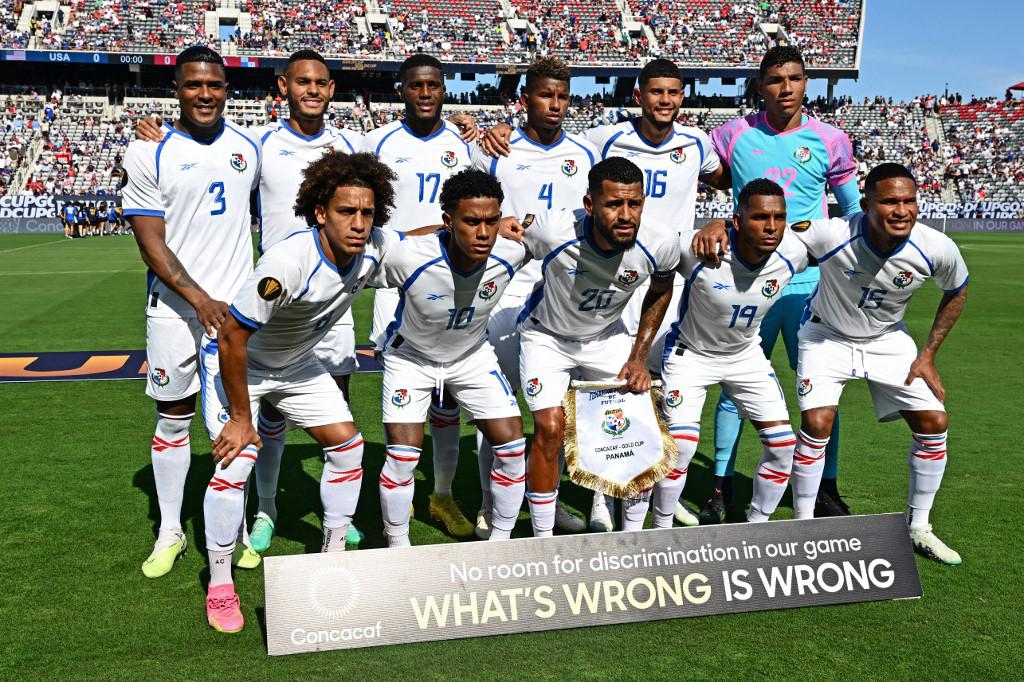 El 11 titular de Panamá que enfrentó a Estados Unidos en la semifinal de la Copa Oro 2023.