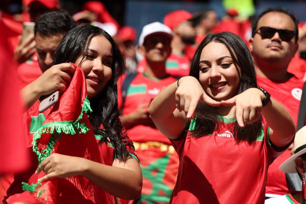 ¿Las más lindas? Chicas de Marruecos y Croacia cautivan en Qatar