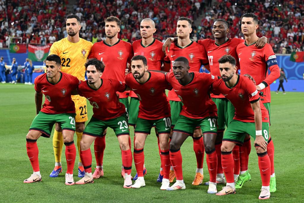 El 11 titular de Portugal que enfrentó a República Checa en su estreno por la Eurocopa 2024.