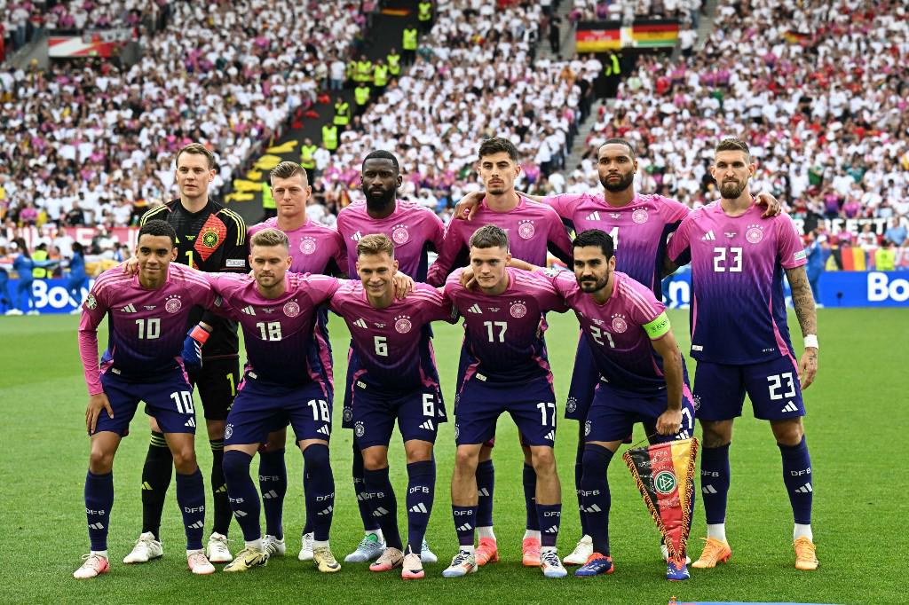 El 11 titular de Alemania que enfrentó a Hungría.