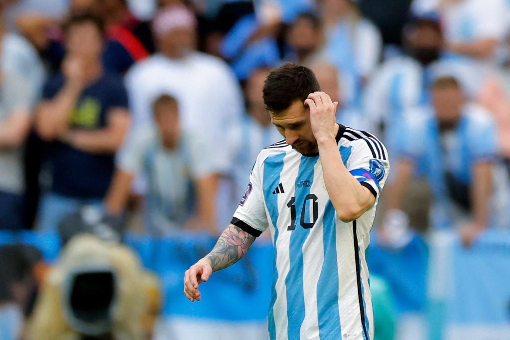 Messi, al margen del grupo en la selección de Argentina