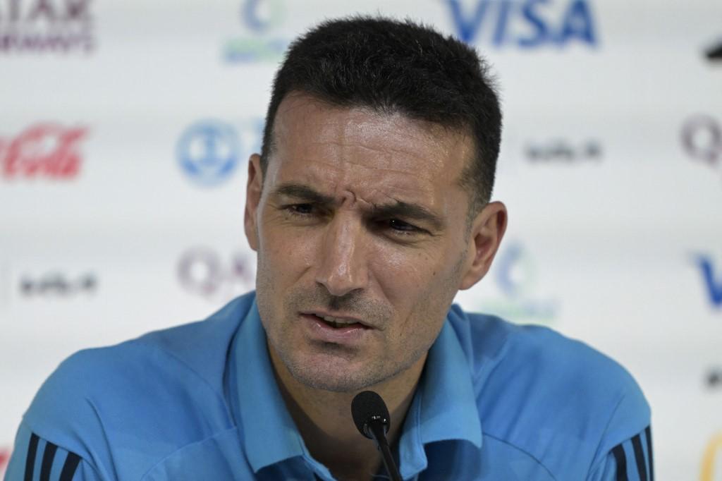 Qatar 2022: Scaloni, molesto con la prensa de Argentina