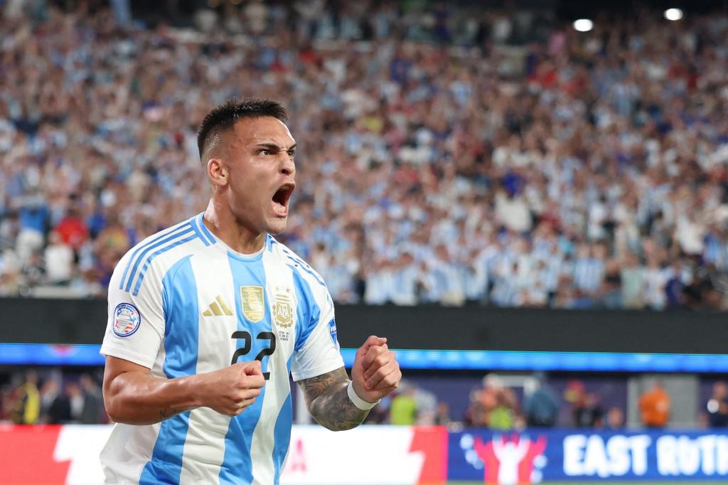 Lautaro Martínez gritó a todo pulmón su gol que le dio la victoria a la Argentina ante Chile.