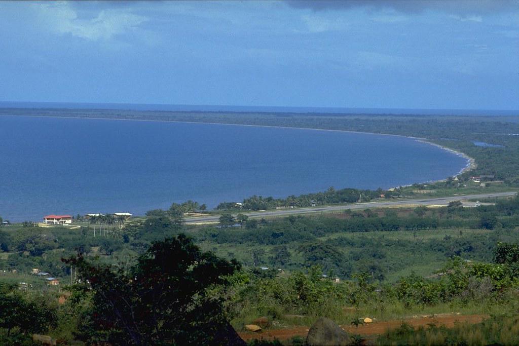 $!Fotografía muestra la imponente bahía de Trujillo, en el departamento de Colón (Honduras).