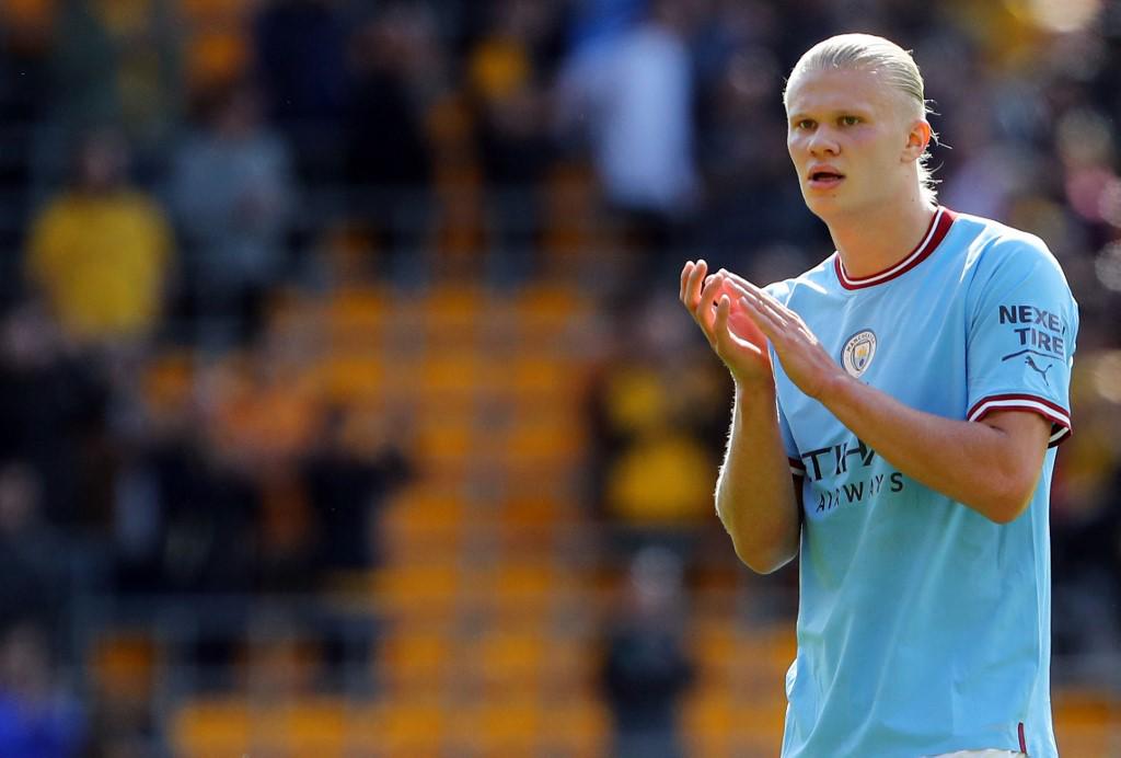 Haaland llegó a 11 goles en lo que va de la Premier League.