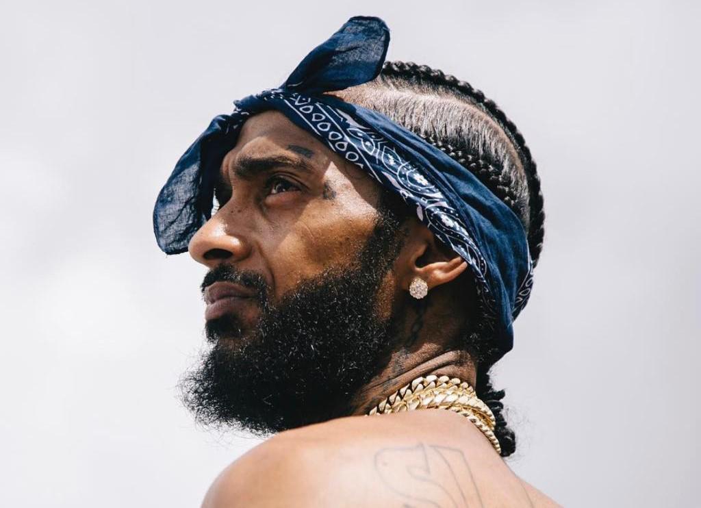 El fotógrafo hondureño inmortalizó una fotografía al rapero Nipsey Hussle.