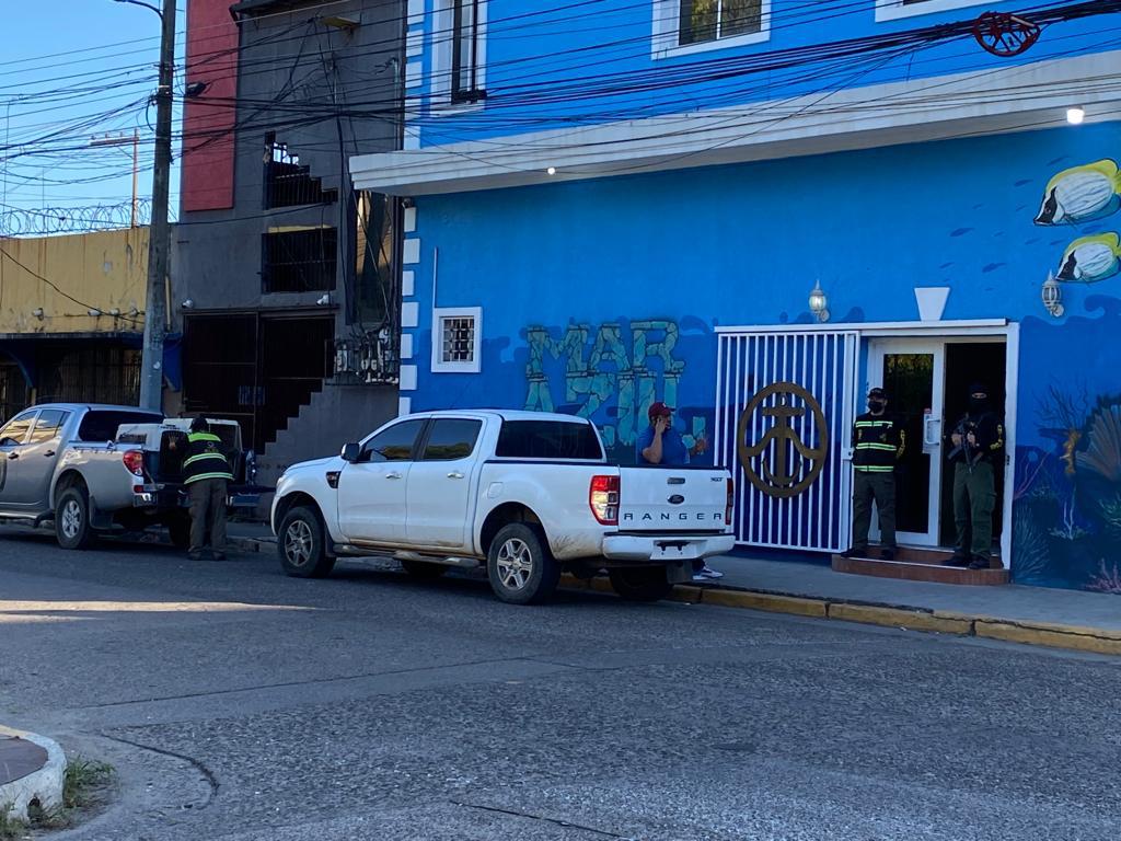 Allanamientos y aseguramientos en la ciudad de La Ceiba.