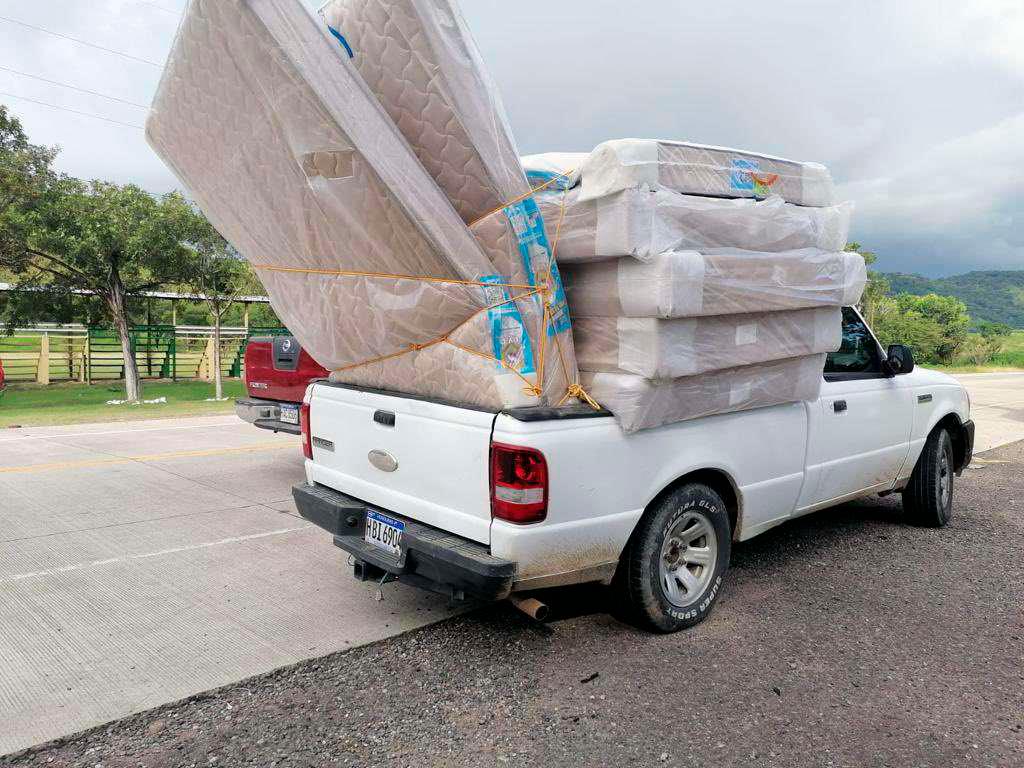 De Colón transportan droga oculta en armarios y camas