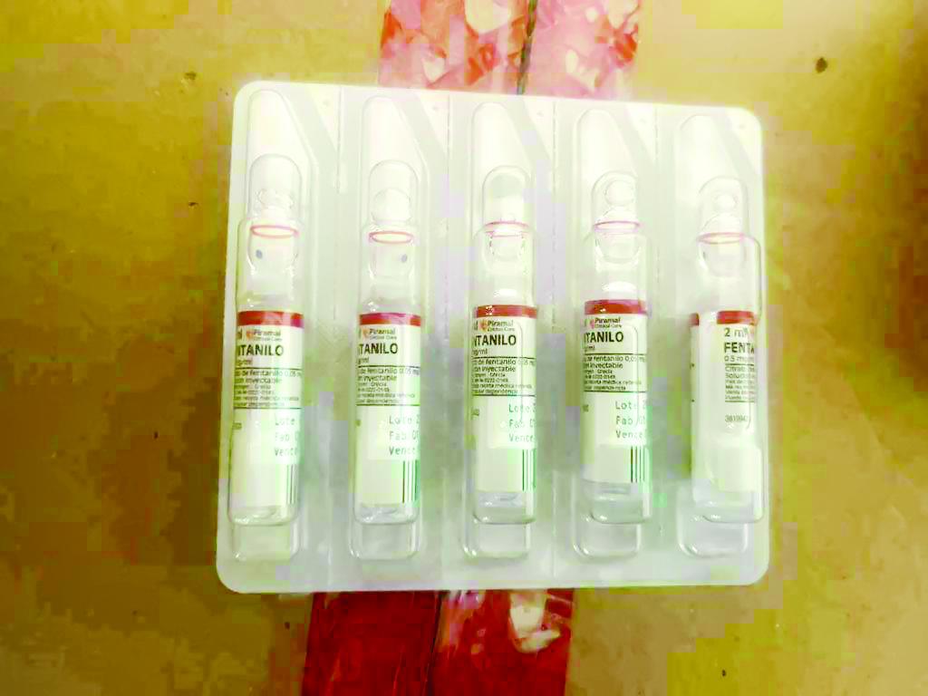 El fentanilo decomisado equivale a 493,000 dosis, “suficientes para inundar a Centroamérica”.