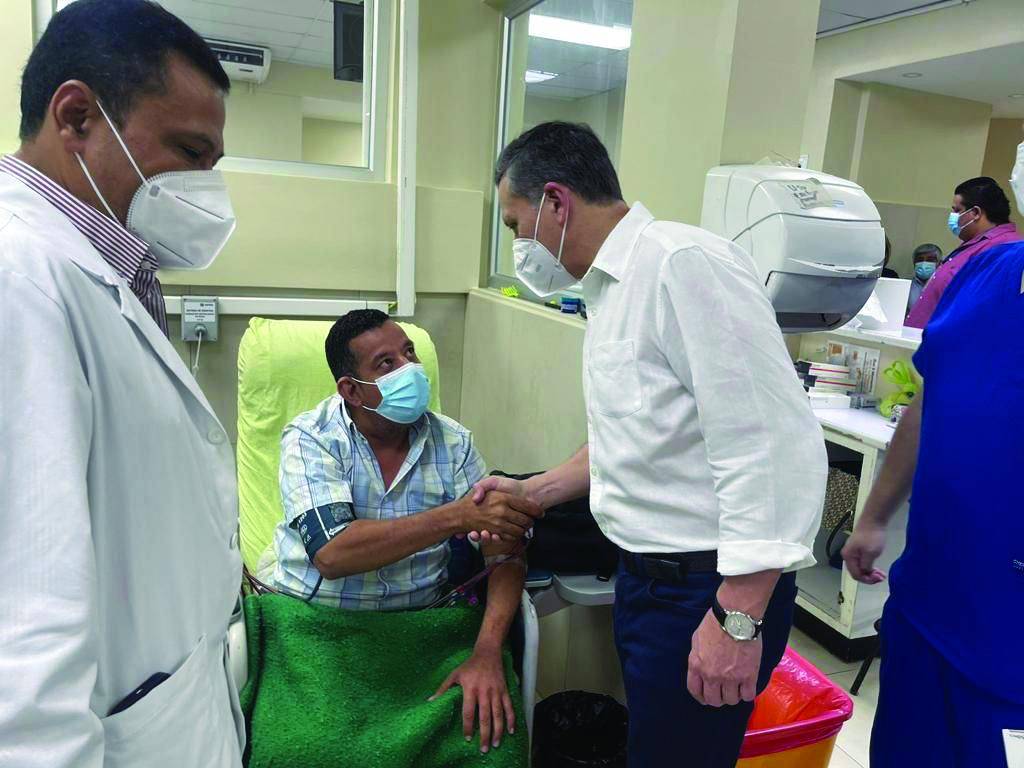 $!El nuevo director del IHSS reconoció la urgencia de un nuevo centro asistencial en San Pedro Sula para descongestionar el Hospital Regional del Norte. “Esperamos tener buenas noticias”, confió