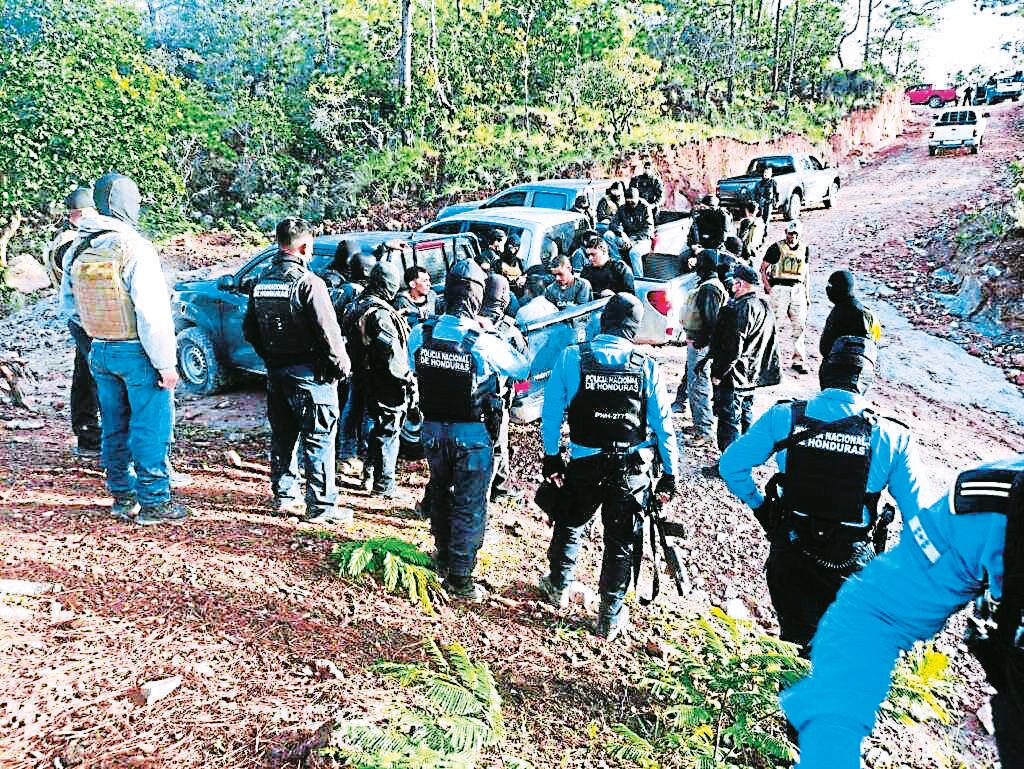 Policía capturó a 22 mareros salvadoreños en puntos fronterizos