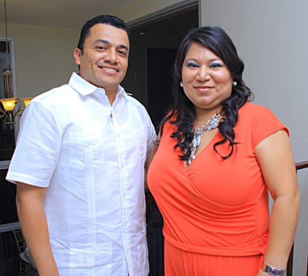Eduin Romero y Lizeth García.