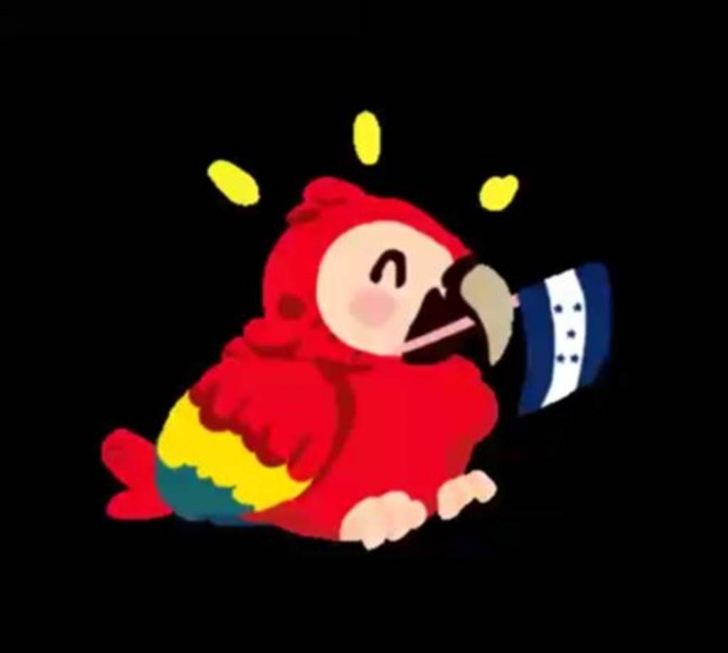 Guara roja, ave nacional de Honduras.