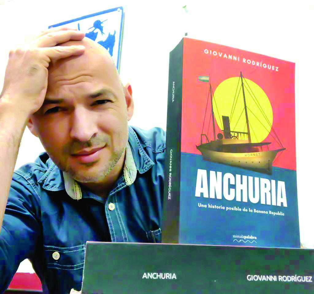 Giovanni Rodríguez presenta su libro “Anchuria”