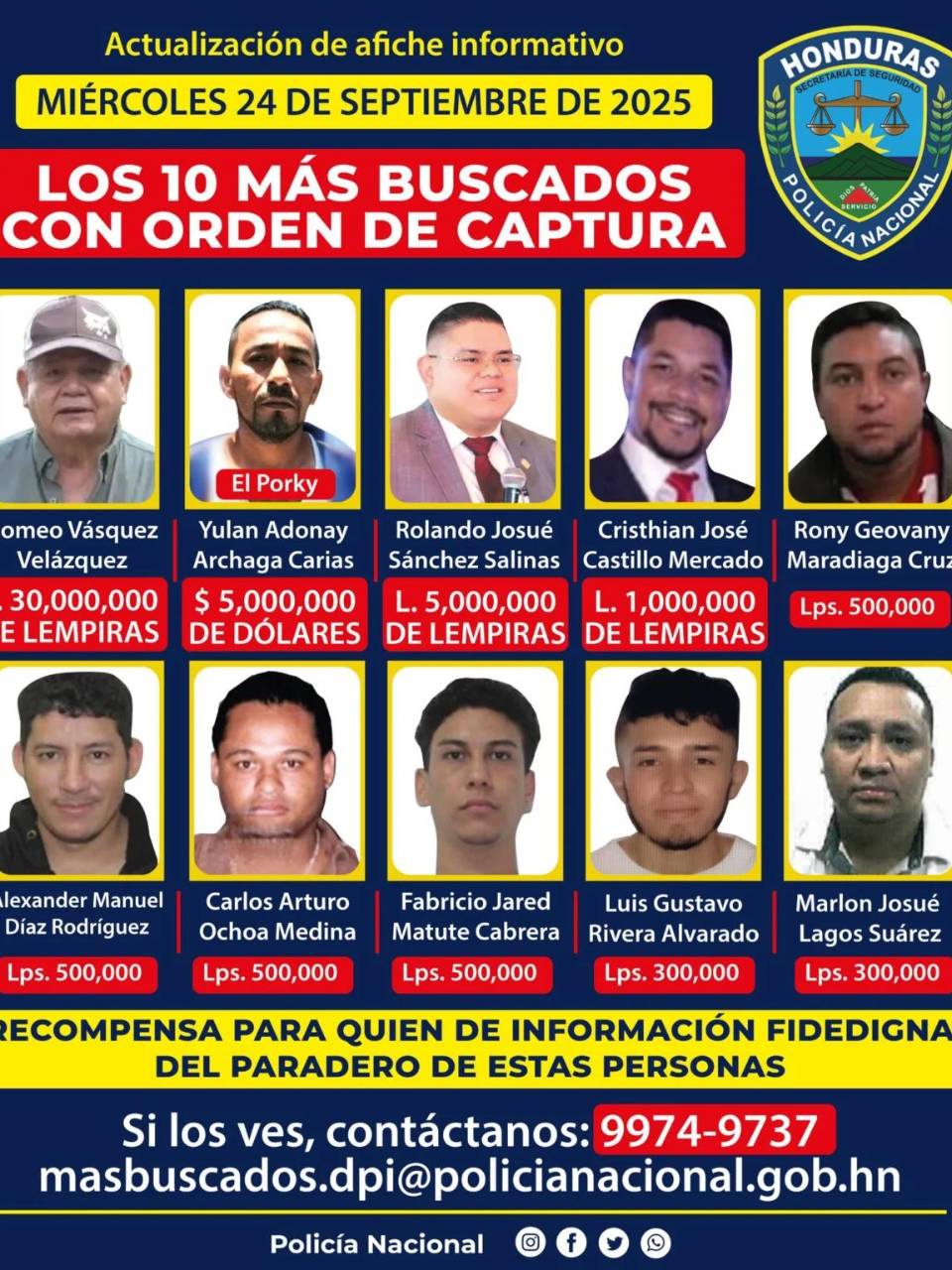 Romeo Vásquez reaparece en video marchando contra el gobierno