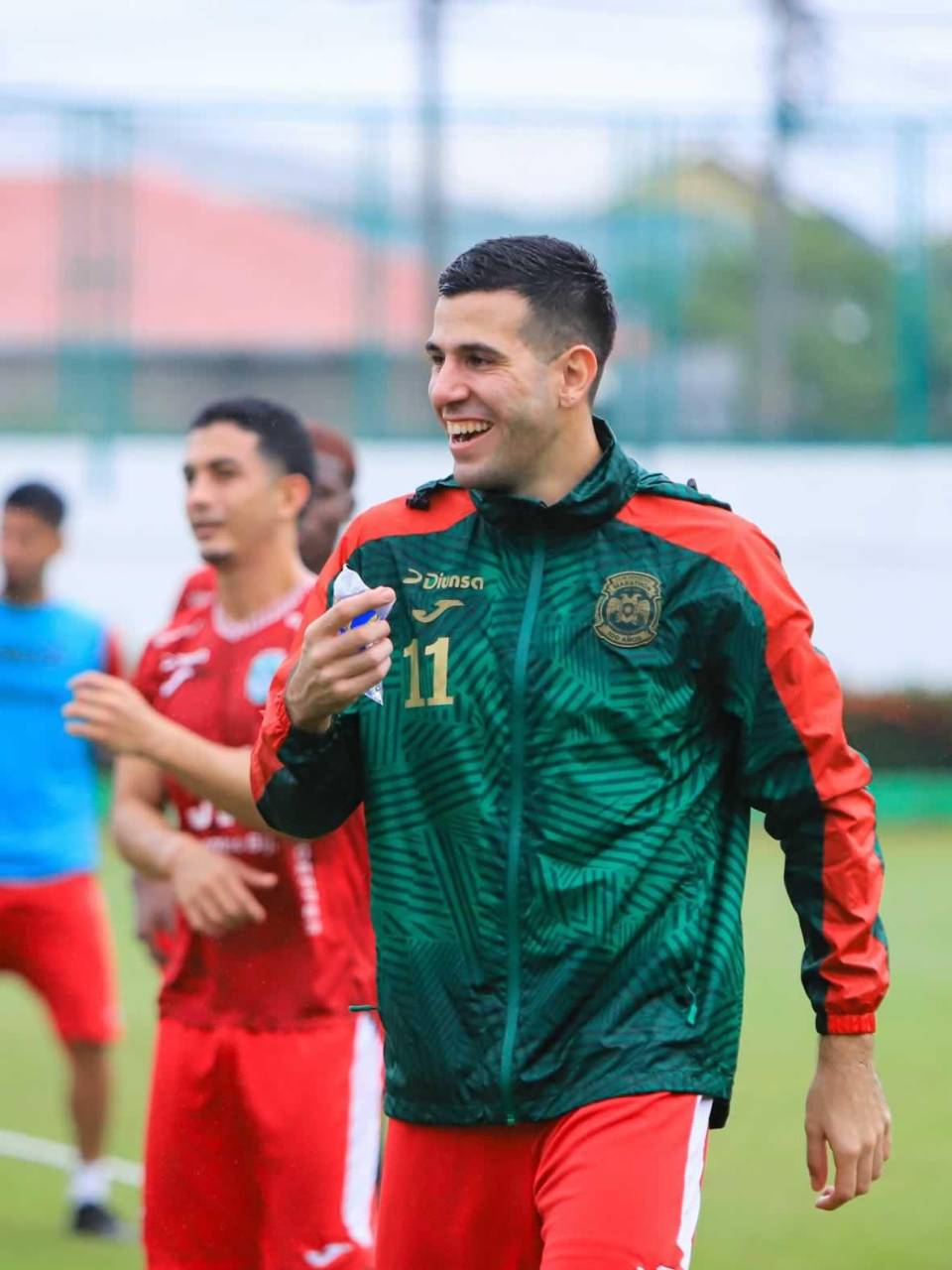 Messiniti tuvo poco tiempo de descanso y está metido de lleno en los entrenamientos con el Marathón, a poco del debut en el nuevo campeonato.