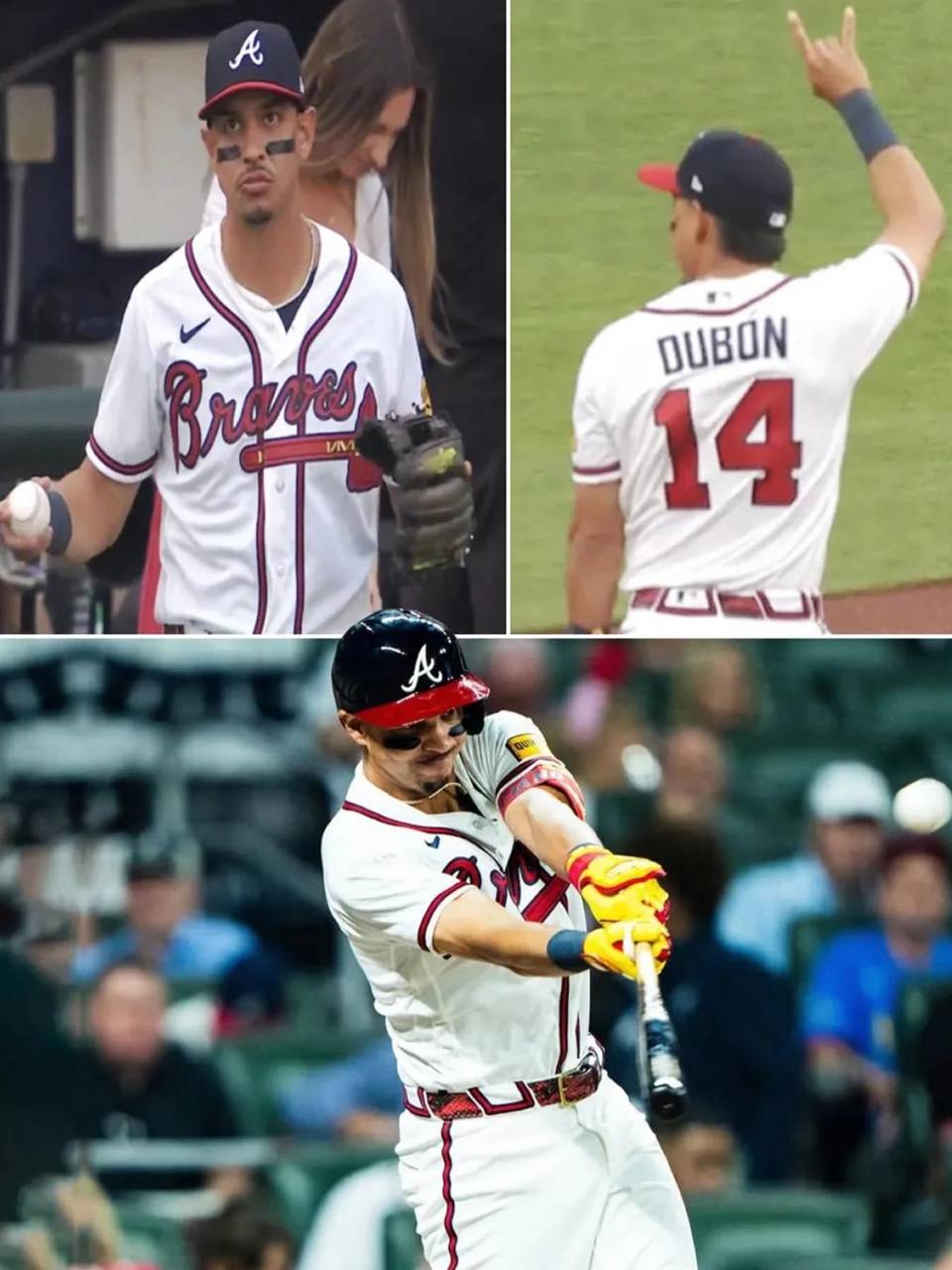 Mauricio Dubón tuvo un gran debut con los Bravos de Atlanta.