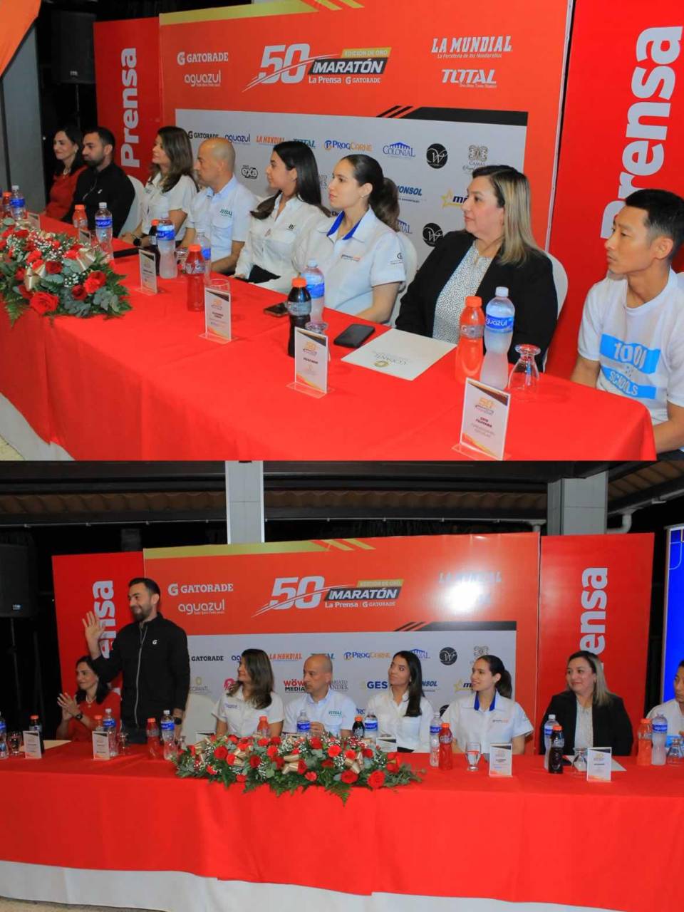 Los patrocinadores que forman parte de este magno evento.