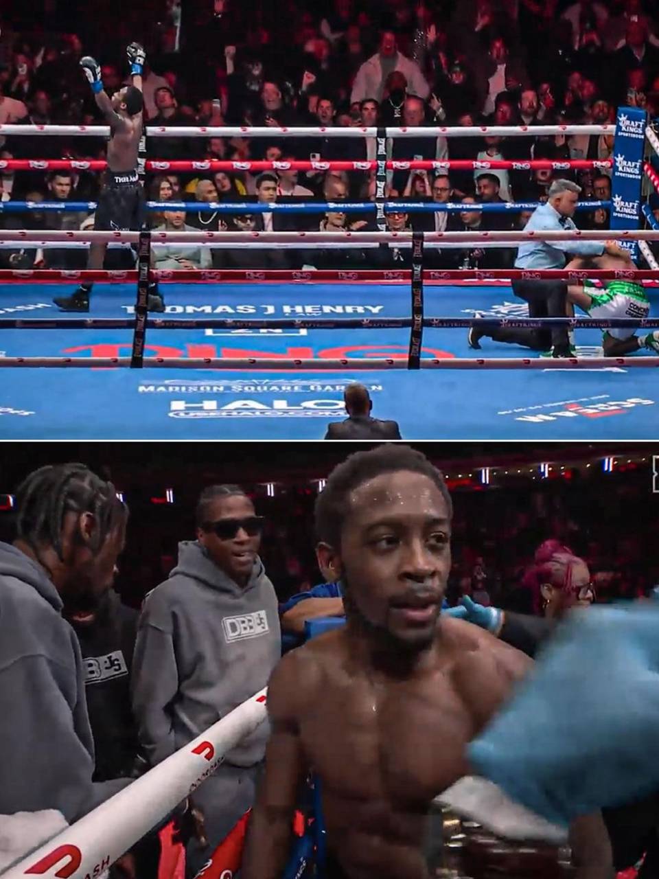 Keyshawn Davis detuvo a Jamaine Ortiz con 12 segundos restantes antes de la campanada final.